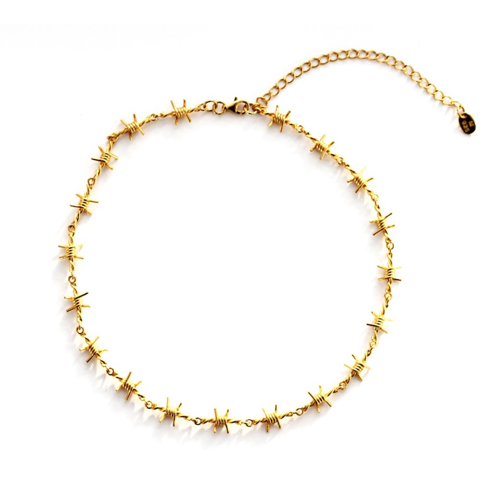 Danielle Guizio x M Jewelers Barbed Wire Choker